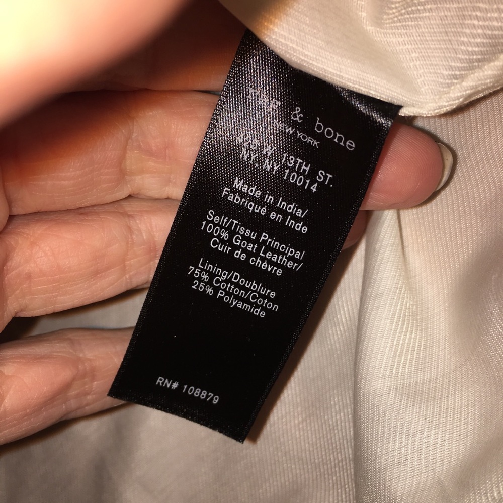 Rag & Bone Hollander Jacket - Pink - Picture 8 of 8
